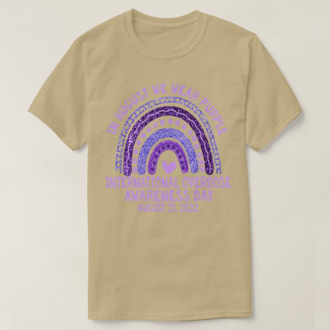 Camiseta Día Internacional de Concienciación sobre la Sobre (Diseño del anverso)