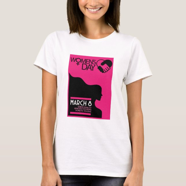 Camiseta Día Internacional de la Mujer (Anverso)