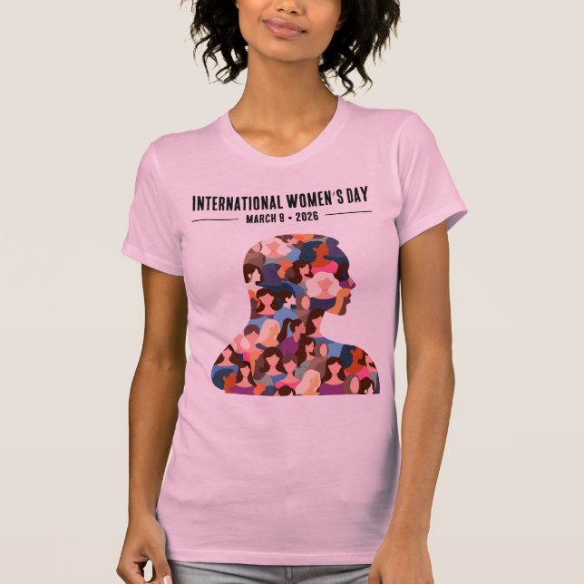 Camiseta Día Internacional de la Mujer (Anverso)