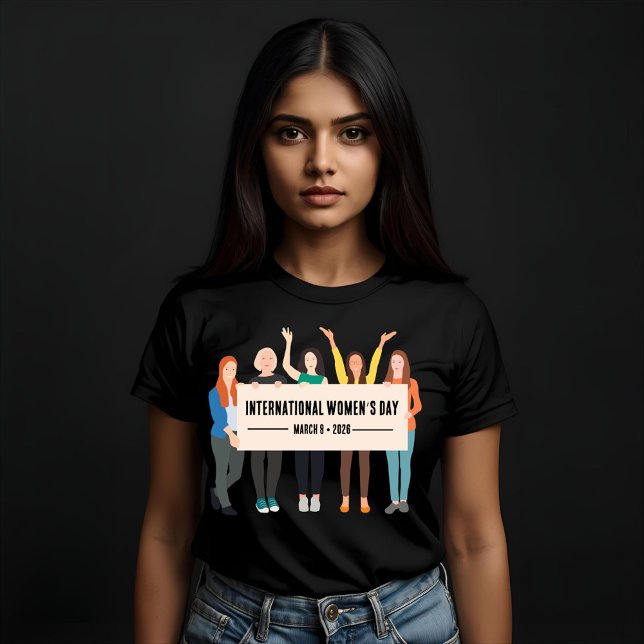 Camiseta Día Internacional de la Mujer (Subido por el creador)