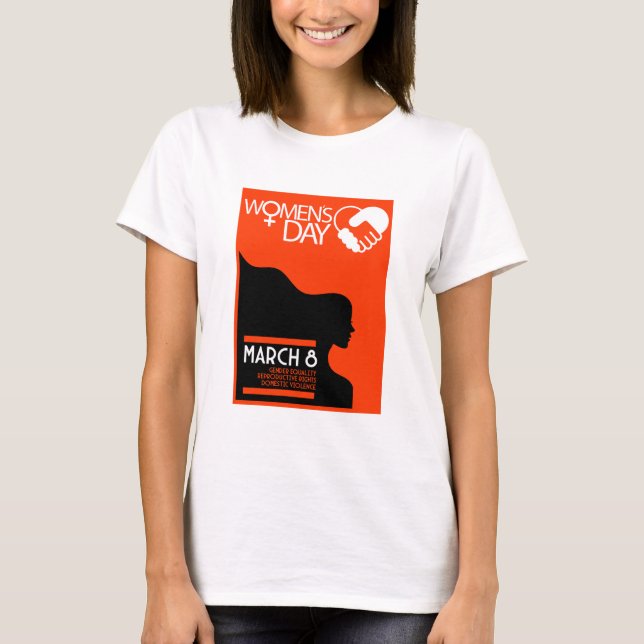 Camiseta Día Internacional de la Mujer (Anverso)