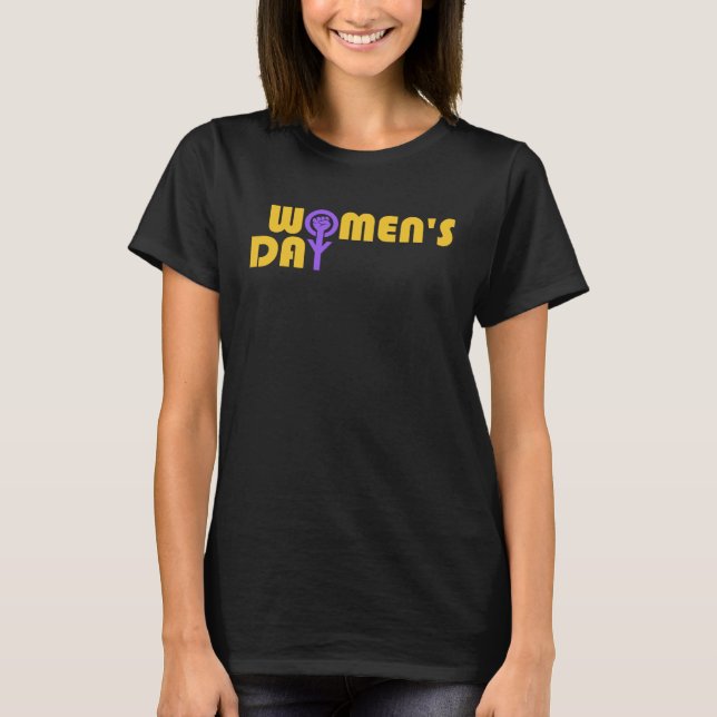 Camiseta Día Internacional de la Mujer 1 (Anverso)