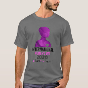Camiseta Día Internacional de la Mujer, 2020, cada uno para
