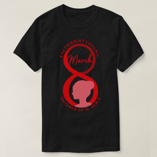 Camiseta Día Internacional De La Mujer 2021 Regalo Por El D (Diseño del anverso)