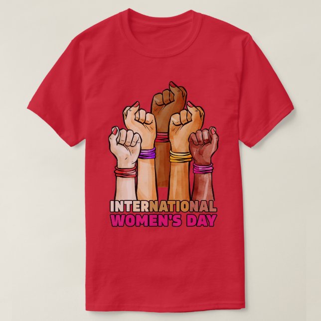 Camiseta Día Internacional de la Mujer 2022 (Diseño del anverso)