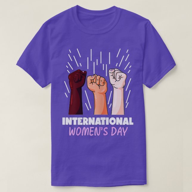 Camiseta Día Internacional de la Mujer 2022 (Diseño del anverso)