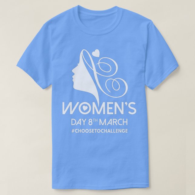 Camiseta Día Internacional de la Mujer 2022 8 Marzo Igual (Diseño del anverso)
