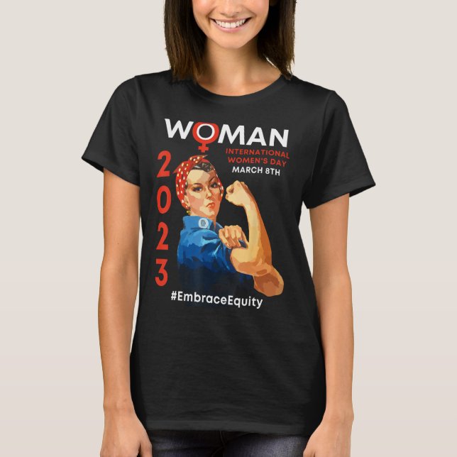 Camiseta Día Internacional de la Mujer 2023 (Anverso)