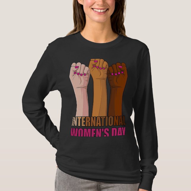 Camiseta Día Internacional de la Mujer 2023 (Anverso)