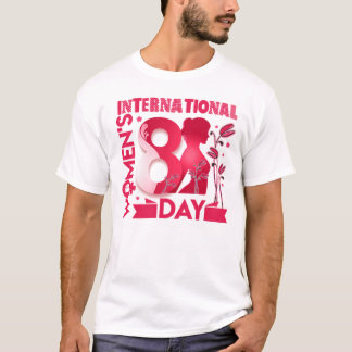 Camiseta Día Internacional de la Mujer, 2023, 8 de marzo