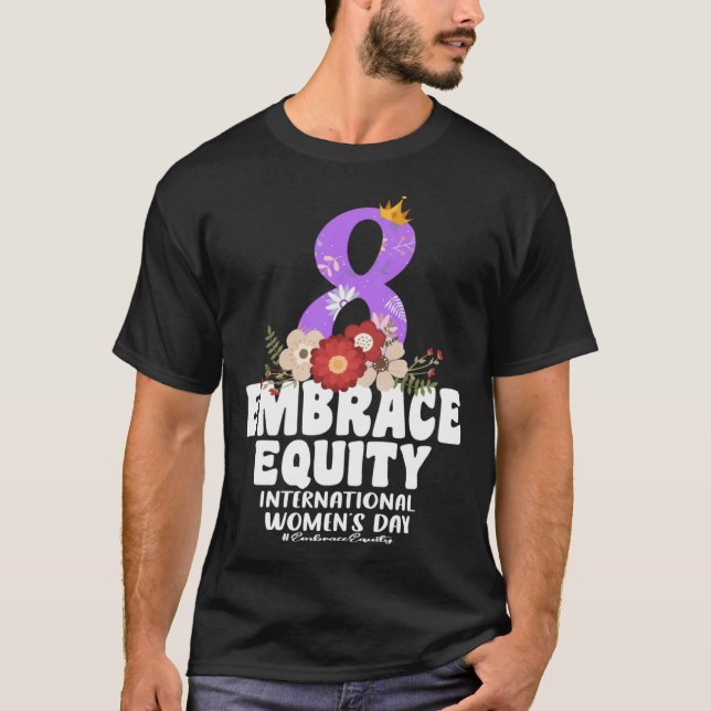 Camiseta Día Internacional de la Mujer 2023 Adoptar la Equi (Anverso)