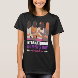 Camiseta Día Internacional de la Mujer 2023 Adoptar la Equi
