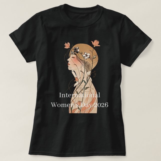 Camiseta Día Internacional de la Mujer 2025 (Diseño del anverso)