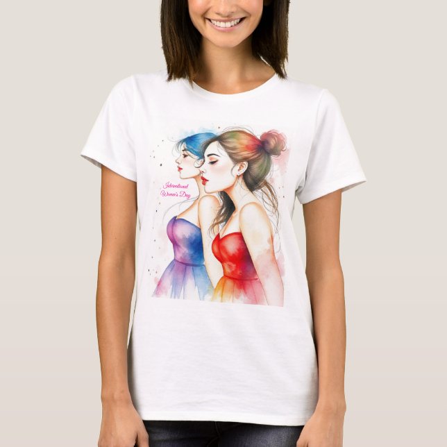Camiseta Día Internacional de la Mujer 2025 8 de marzo (Anverso)