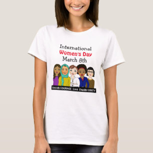 Camiseta Día Internacional de la Mujer 8 de marzo