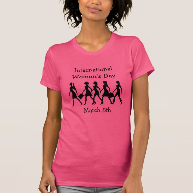 Camiseta Día Internacional de la Mujer 8 de marzo (Anverso)