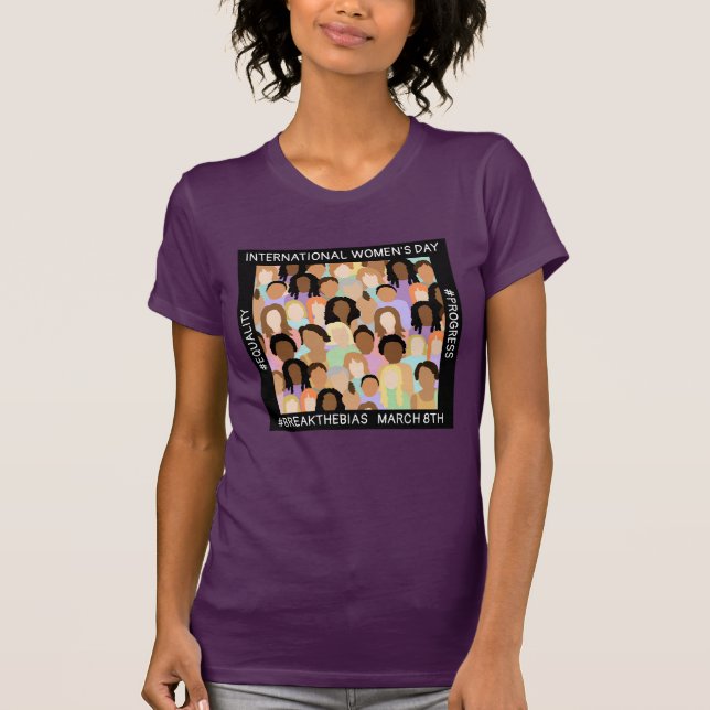 Camiseta Día Internacional de la Mujer - 8 de marzo (Anverso)