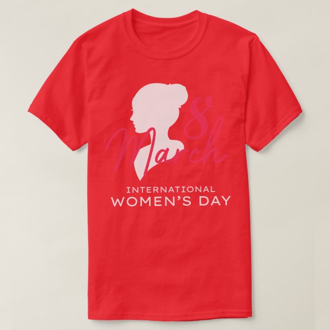 Camiseta Día Internacional de la Mujer, 8 de marzo de 2021, (Diseño del anverso)