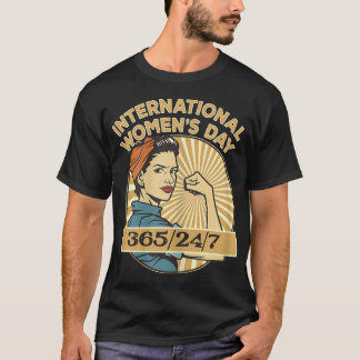 Camiseta Día Internacional de la Mujer 8 de marzo de 2023