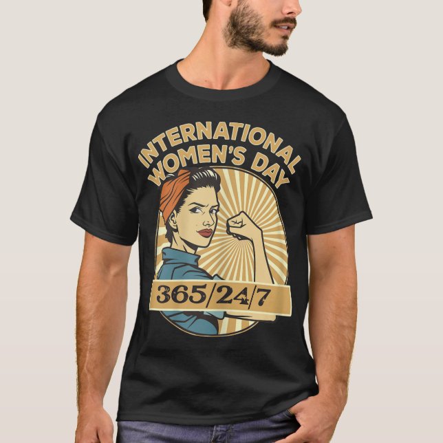 Camiseta Día Internacional de la Mujer 8 de marzo de 2023 (Anverso)