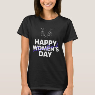 Camiseta Día Internacional de la Mujer Acepta la Equidad Fe