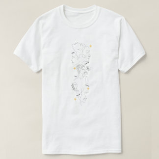 Camiseta Día Internacional de la Mujer Arte de Línea Minima