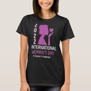 Camiseta Día Internacional de la Mujer, elección para desaf