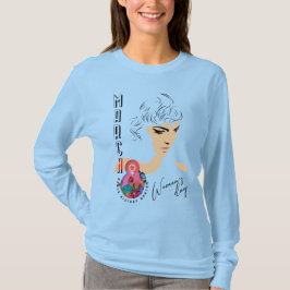 Camiseta Día Internacional de la Mujer | Larga manga de las