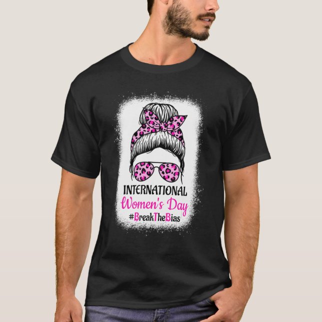 Camiseta Día Internacional de la Mujer Rompe el Sesgo 8 de  (Anverso)