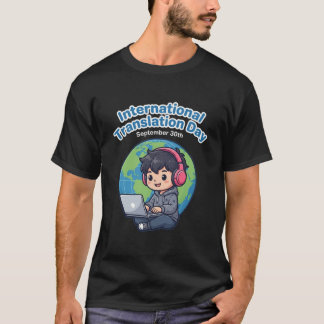 Camiseta Día Internacional de la Traducción 30 de Septiembr