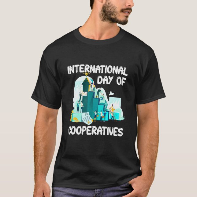 Camiseta Día Internacional De Las Cooperativas Naciones Uni (Anverso)