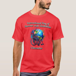 Camiseta Día Internacional de las Personas con Discapacidad