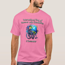 Camiseta Día Internacional de las Personas con Discapacidad