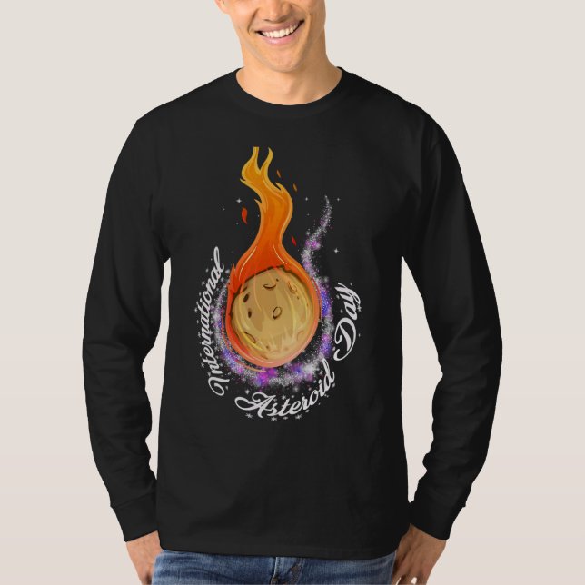 Camiseta Día Internacional de los Asteroides 30 de junio Vi (Anverso)
