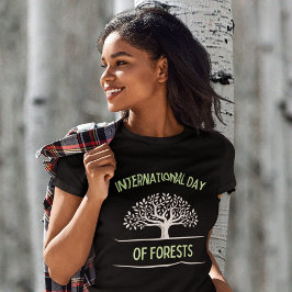 Camiseta Día Internacional de los Bosques