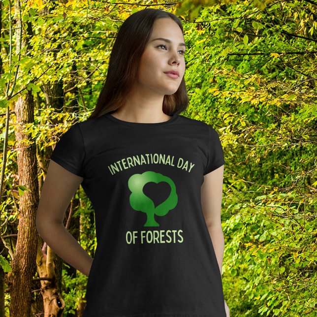 Camiseta Día Internacional de los Bosques (Subido por el creador)