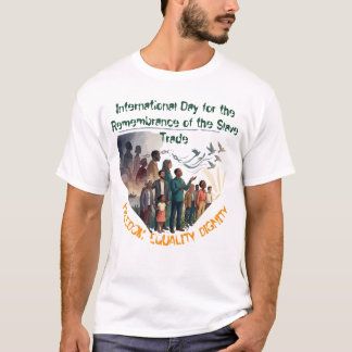 Camiseta Día Internacional de Recuerdo del Comercio de Escl