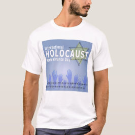 Camiseta Día Internacional de Recuerdo del Holocausto Manos