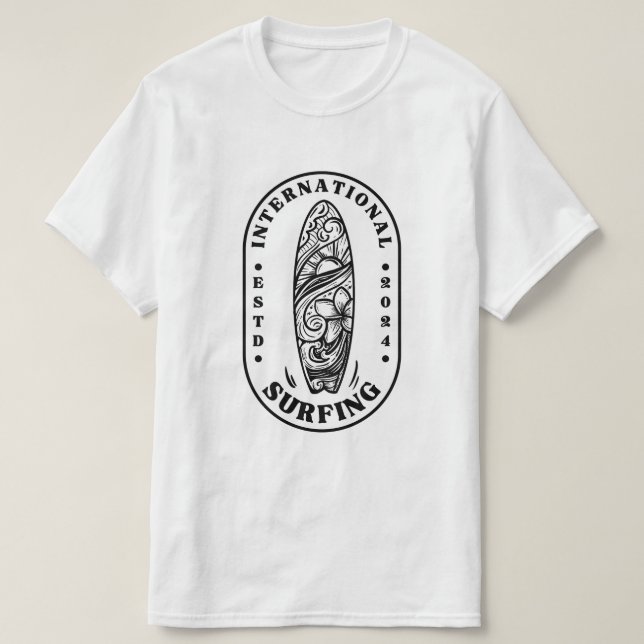 Camiseta Día Internacional de Surf (Diseño del anverso)