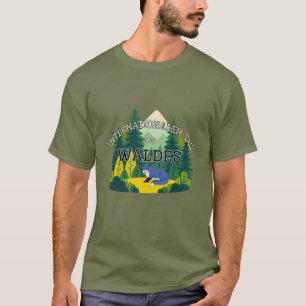 Camiseta Día Internacional del Bosque en alemán