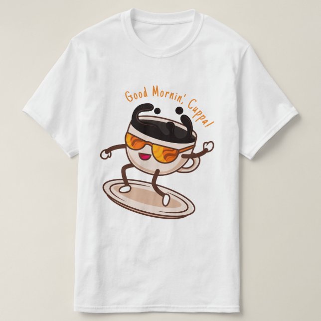Camiseta Día Internacional del Café (Diseño del anverso)