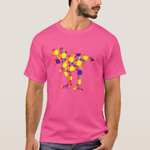 Camiseta Día Internacional del Dot Arcoiris Polka Dot Rex D