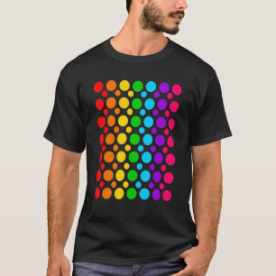 Camiseta Día Internacional del Dot Arcoiris Polka Punto Sep