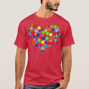 Camiseta Día Internacional del Dot Corazón 15 de Septiembre