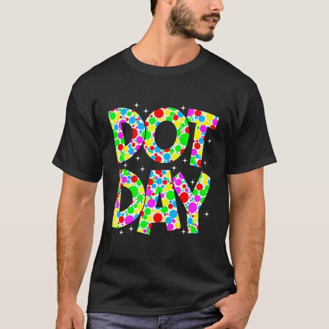 Camiseta Día Internacional del Dot Polka Feliz Día del Dot  (Anverso)