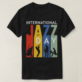 Camiseta Día Internacional del Jazz