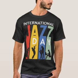 Camiseta Día Internacional del Jazz