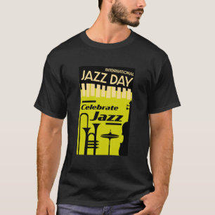 Camiseta Día Internacional del Jazz 30 de abril
