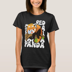 Camiseta Día Internacional del Panda Rojo Rescate Salvar Re
