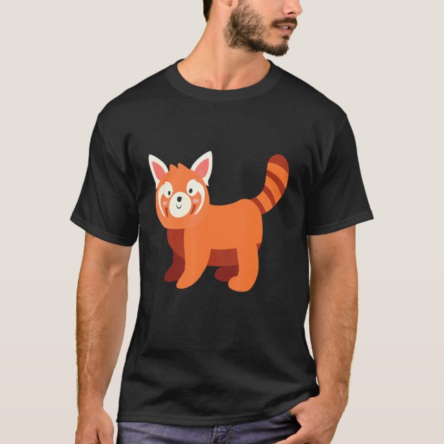 Camiseta Día Internacional del Panda Rojo Rescate Salvar Re (Anverso)